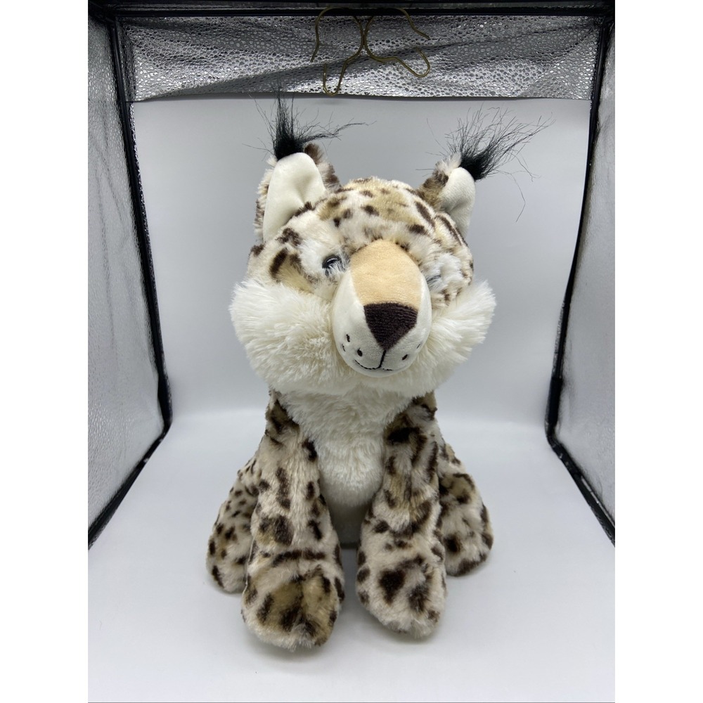Walmart Bobcat Lynx Plush Animal Spotted Wild Cat Tufted Ears 296703-0920